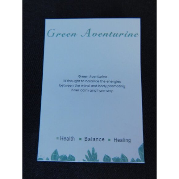 Green Aventurine Bead Bracelet Stretch Crystal Healing Energy Balance Gemstone J - Picture 4 of 12